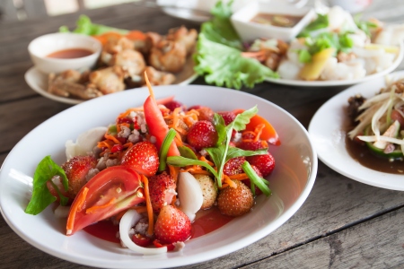 Strawberry Thai Salad