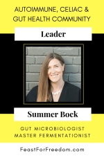 Pinterest mini image - Summer Bock - Leader in the autoimmune, gut microbiome and gut health community with photo