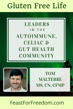 Pinterest mini image - Tom Malterre - Leader in the autoimmune, celiac and gut health community with photo