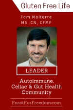 Pinterest mini image - Tom Malterre - Leader in the autoimmune, celiac and gut health community with photo