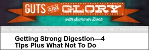 SummerBock.com - Guts and Glory homepage image